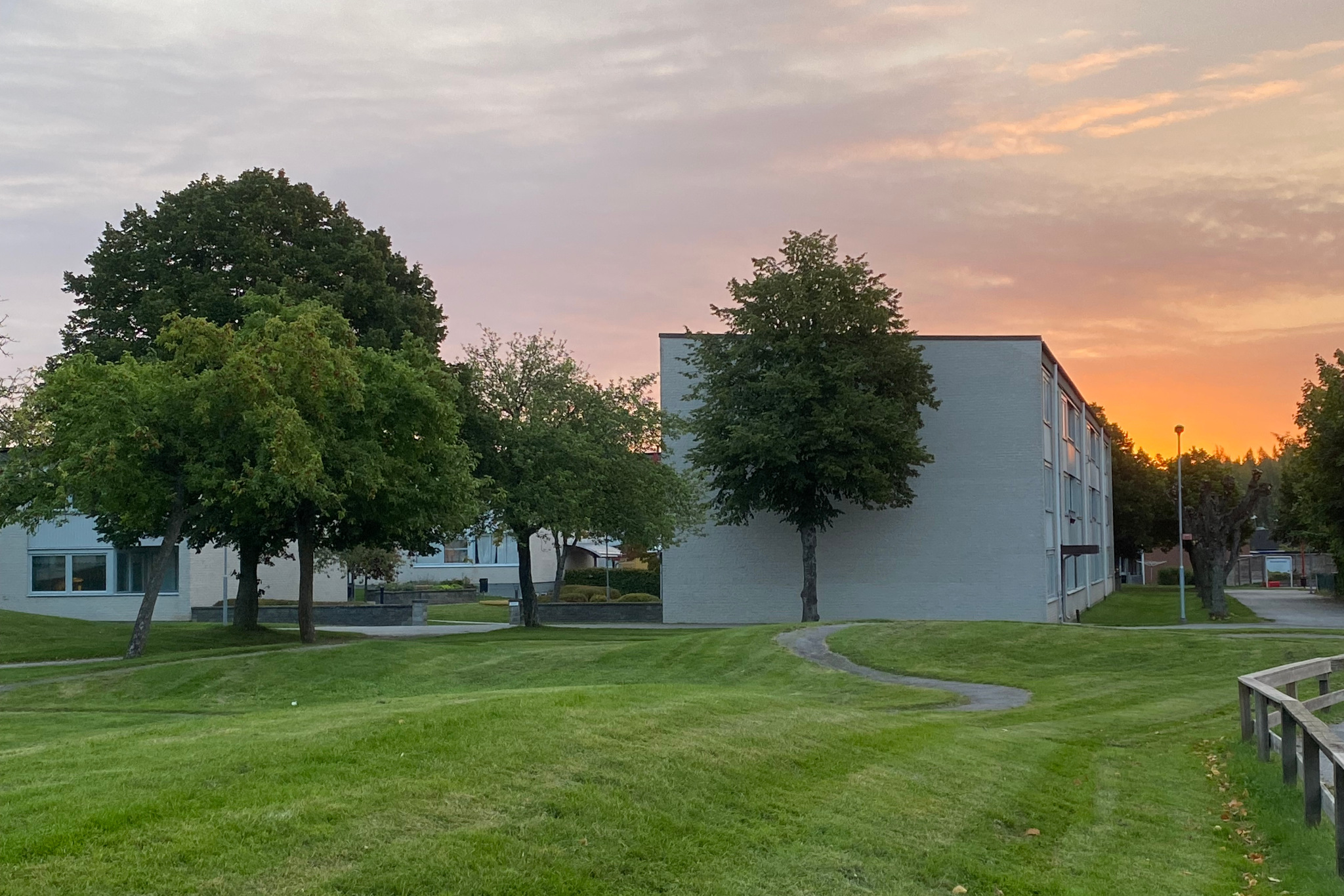 Soluppgång över Marsgatan